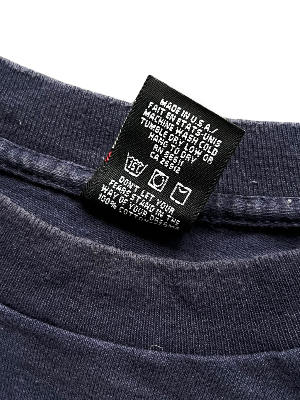 90s graphic Y2k No Fear rare triko