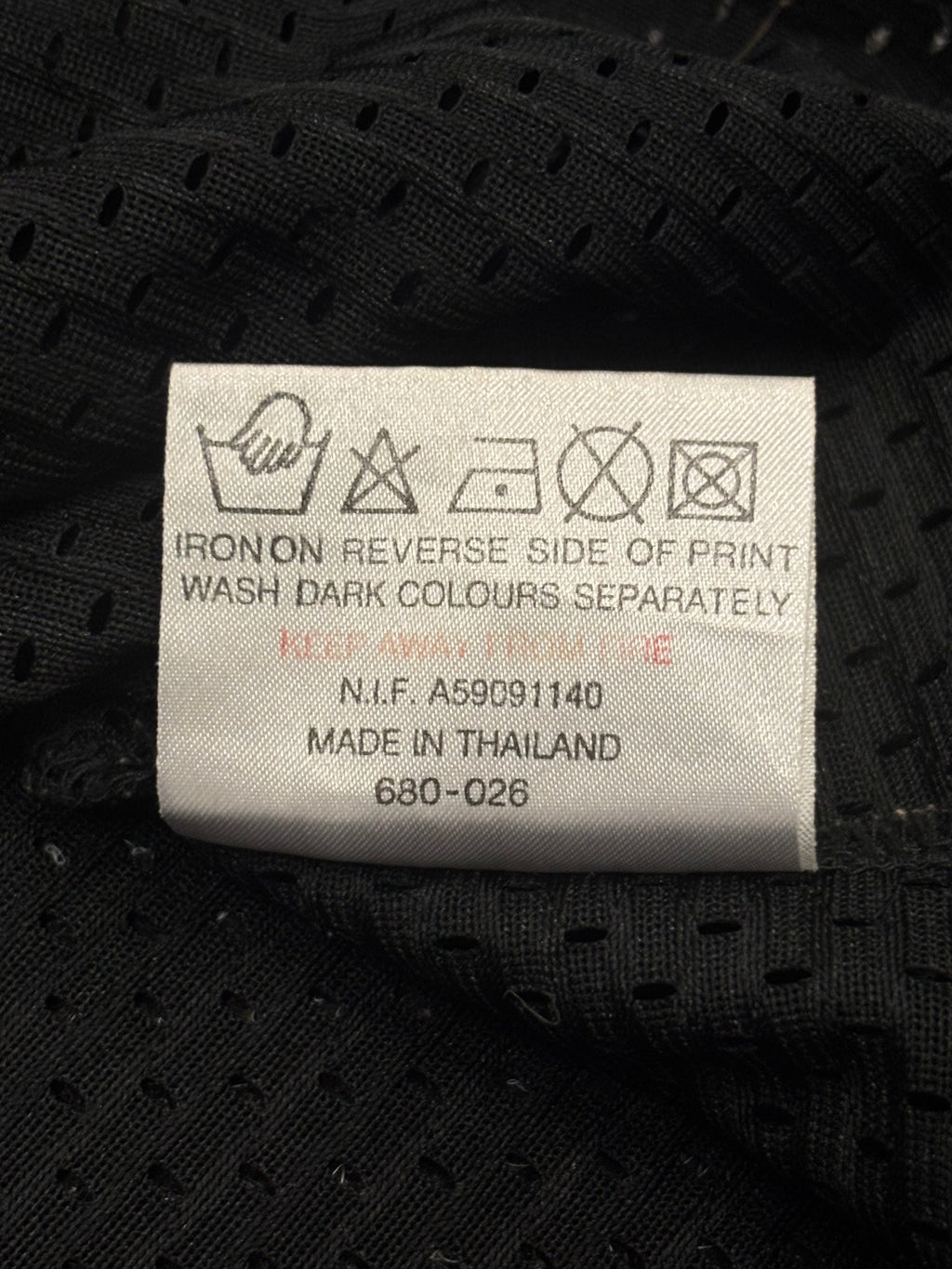 Vintage NFL rare Raiders 1991 dres