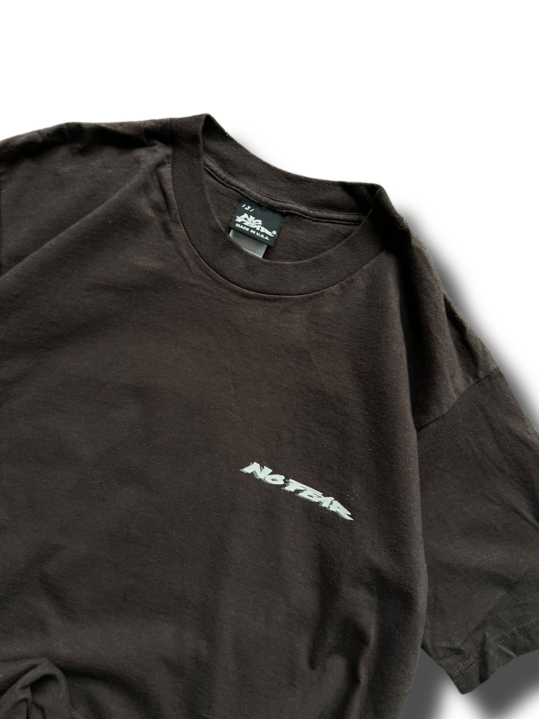 90s made in USA graphic surf No fear triko