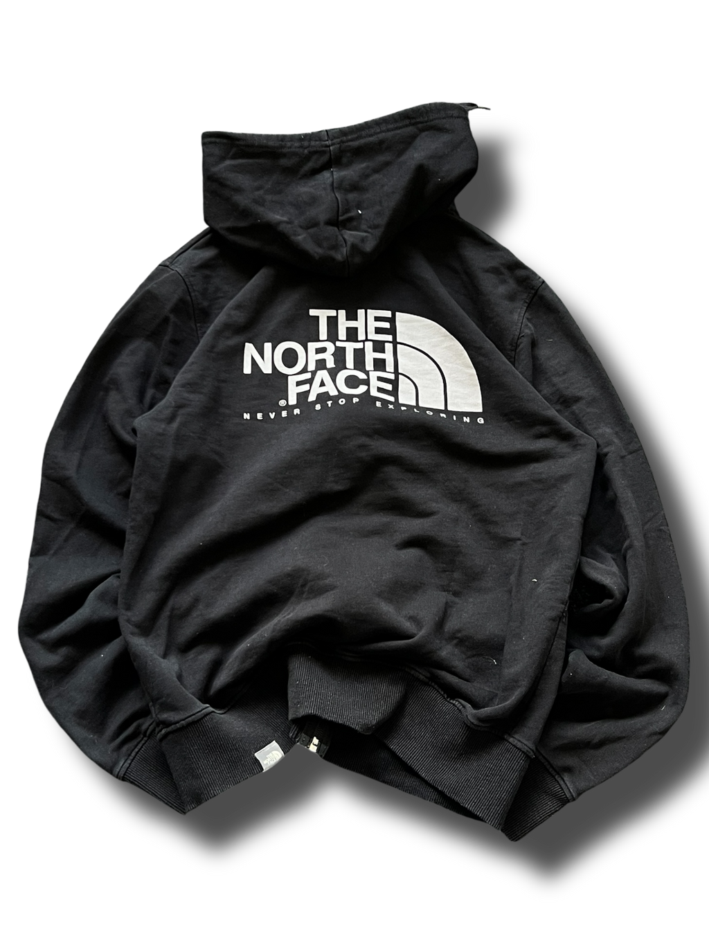 The North Face zipper