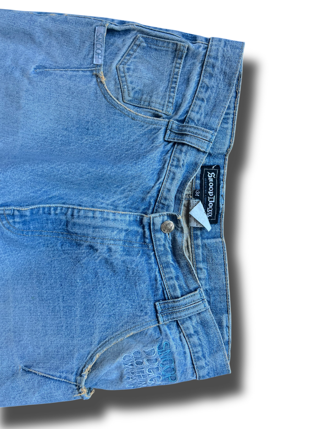 Vintage heavy cotton rare Snoop Dogg baggy jeans