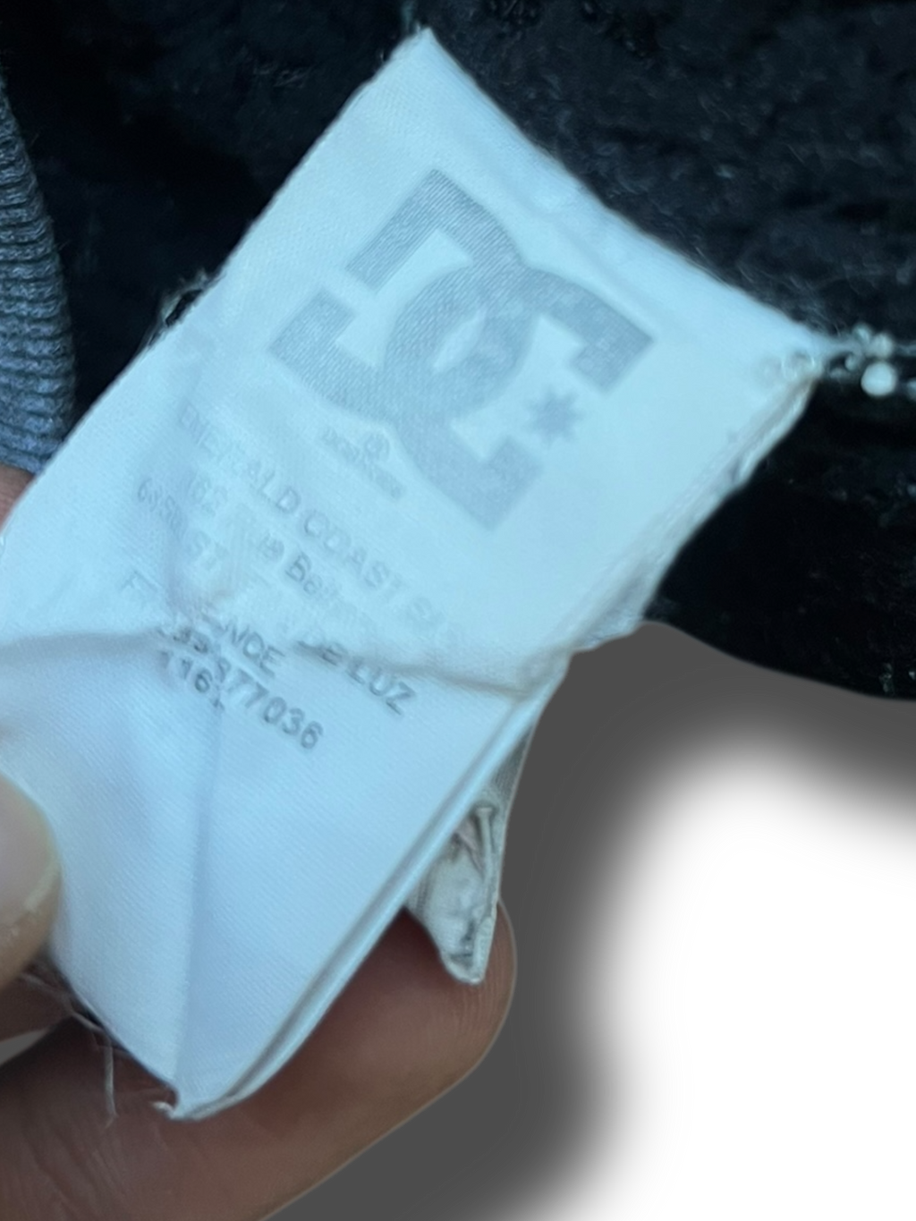 Vintage Y2k DC zip mikina s kožíškem