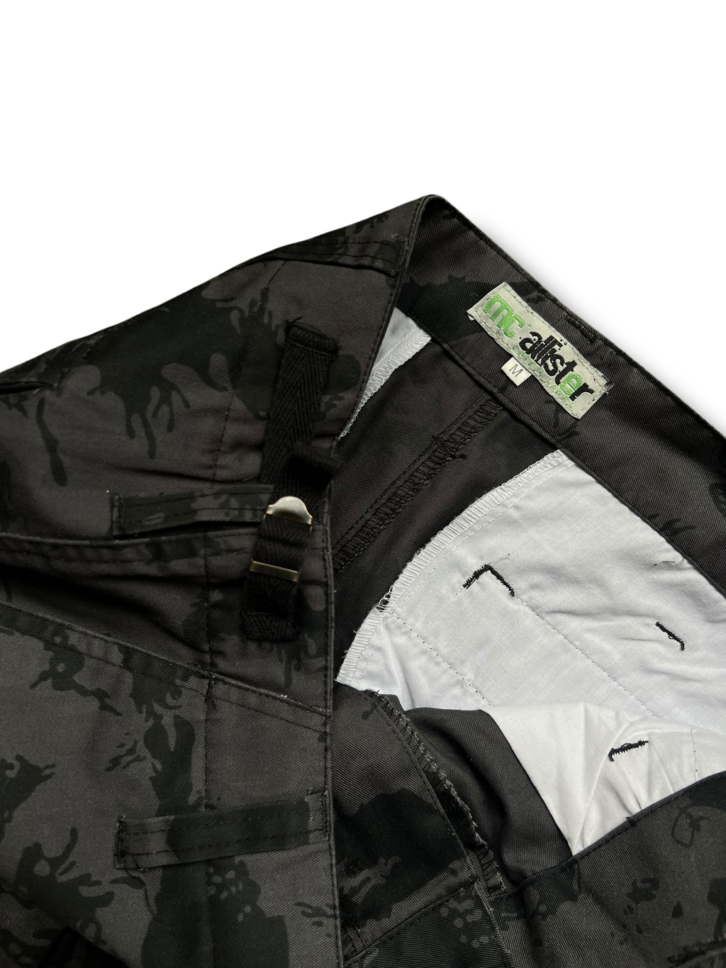 Baggy camo cargo kalhoty