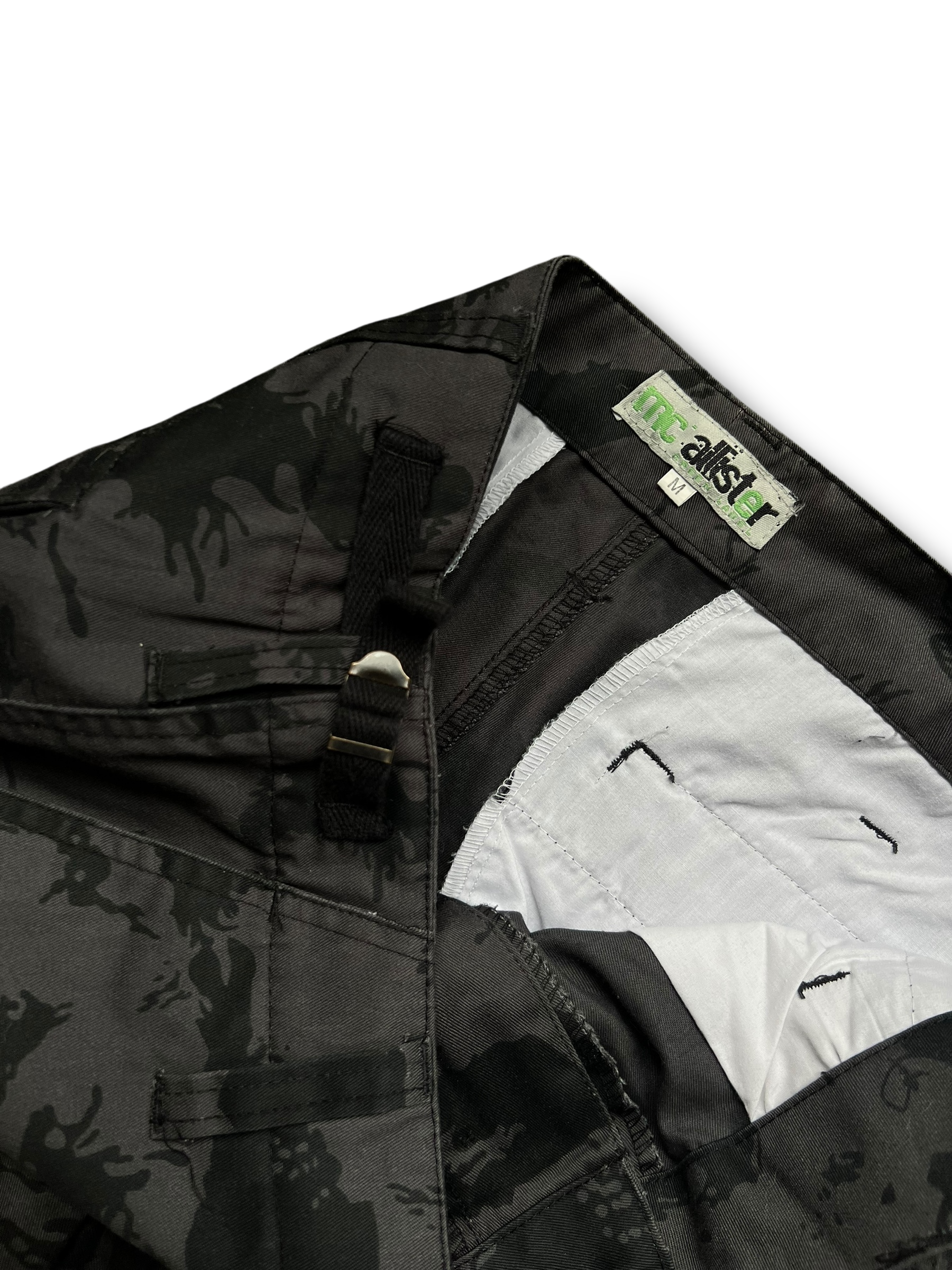 Baggy camo cargo kalhoty