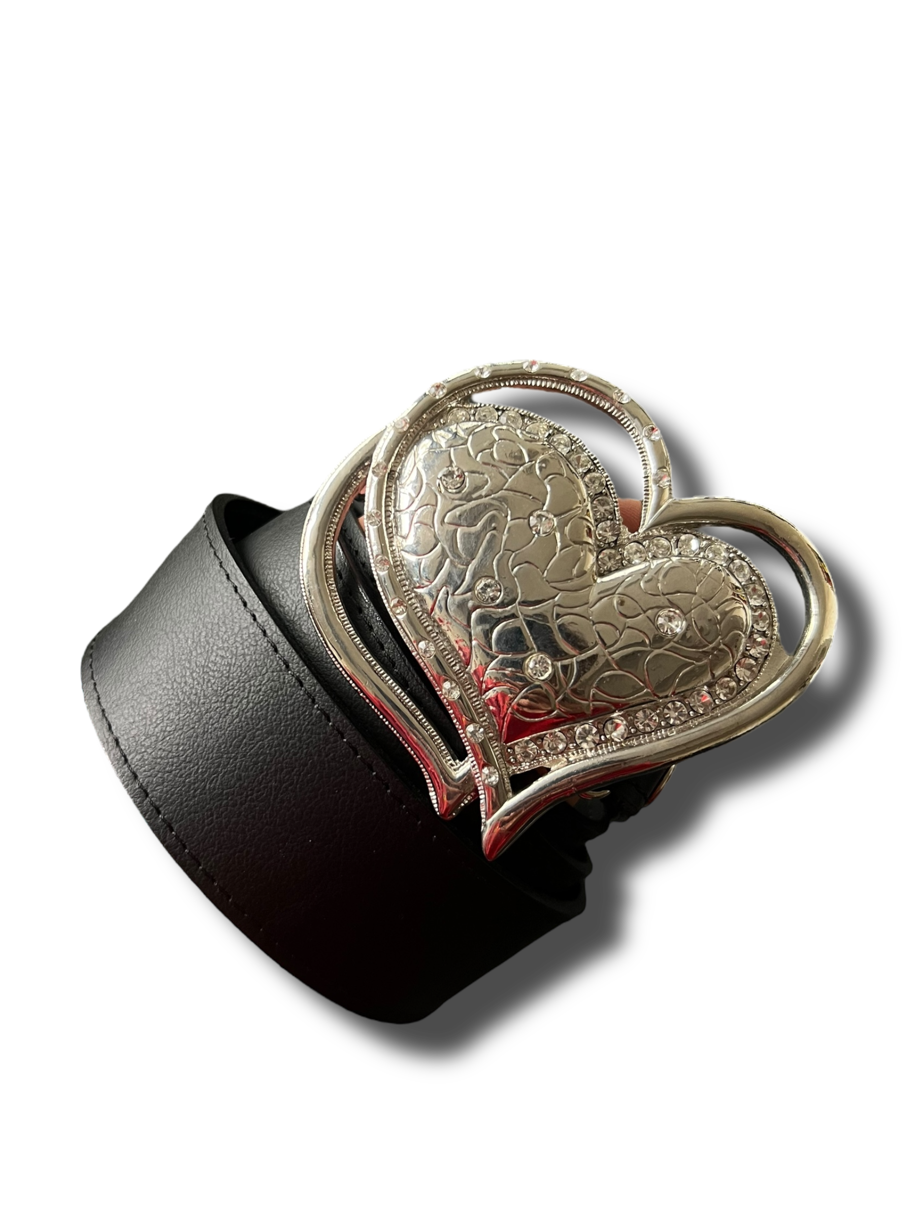 Vintage Y2k silver pásek