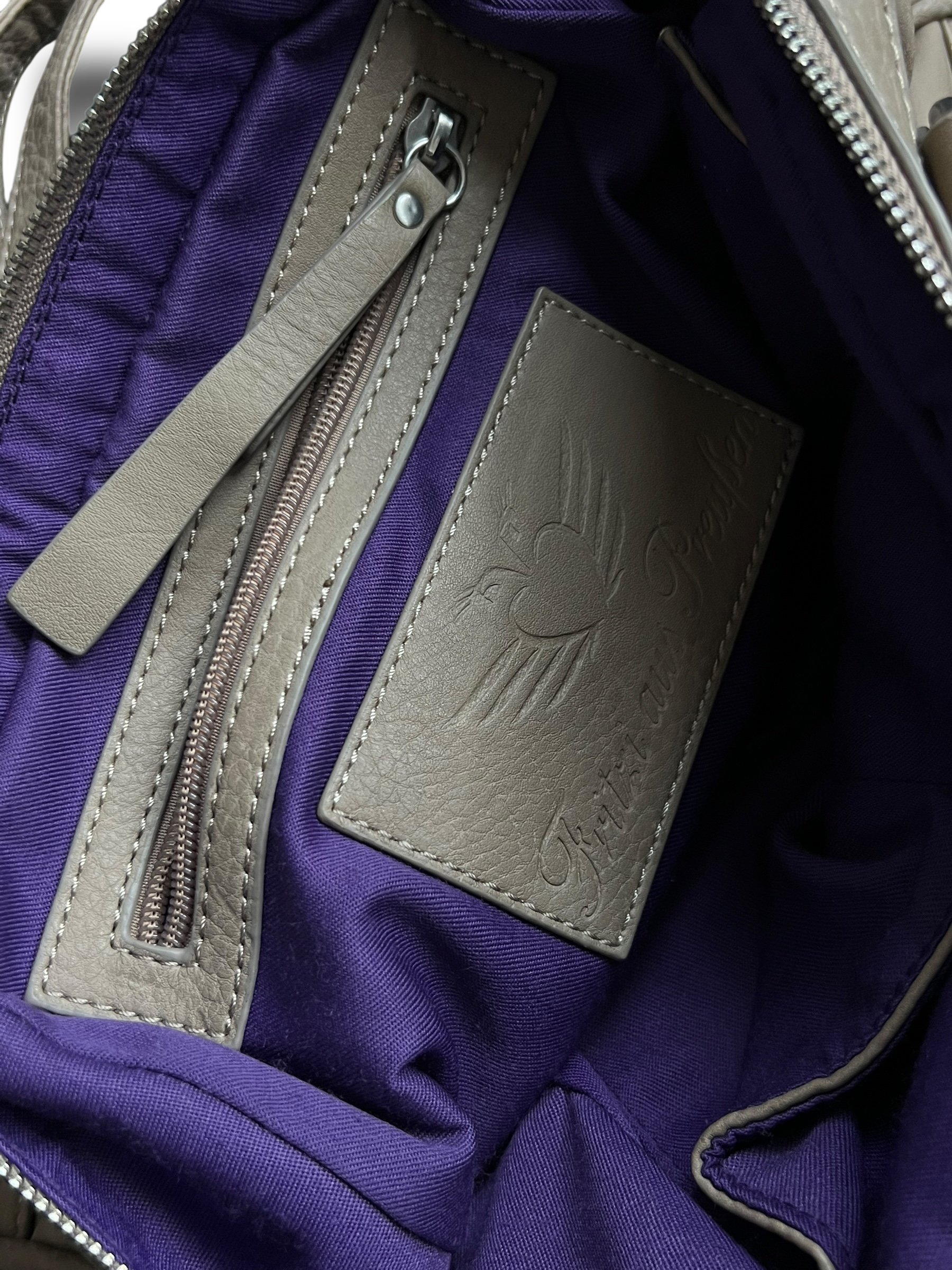 Vintage béžová kabelka