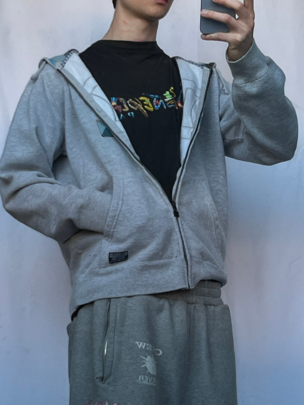 Vintage heavy cotton DC shoes mikina