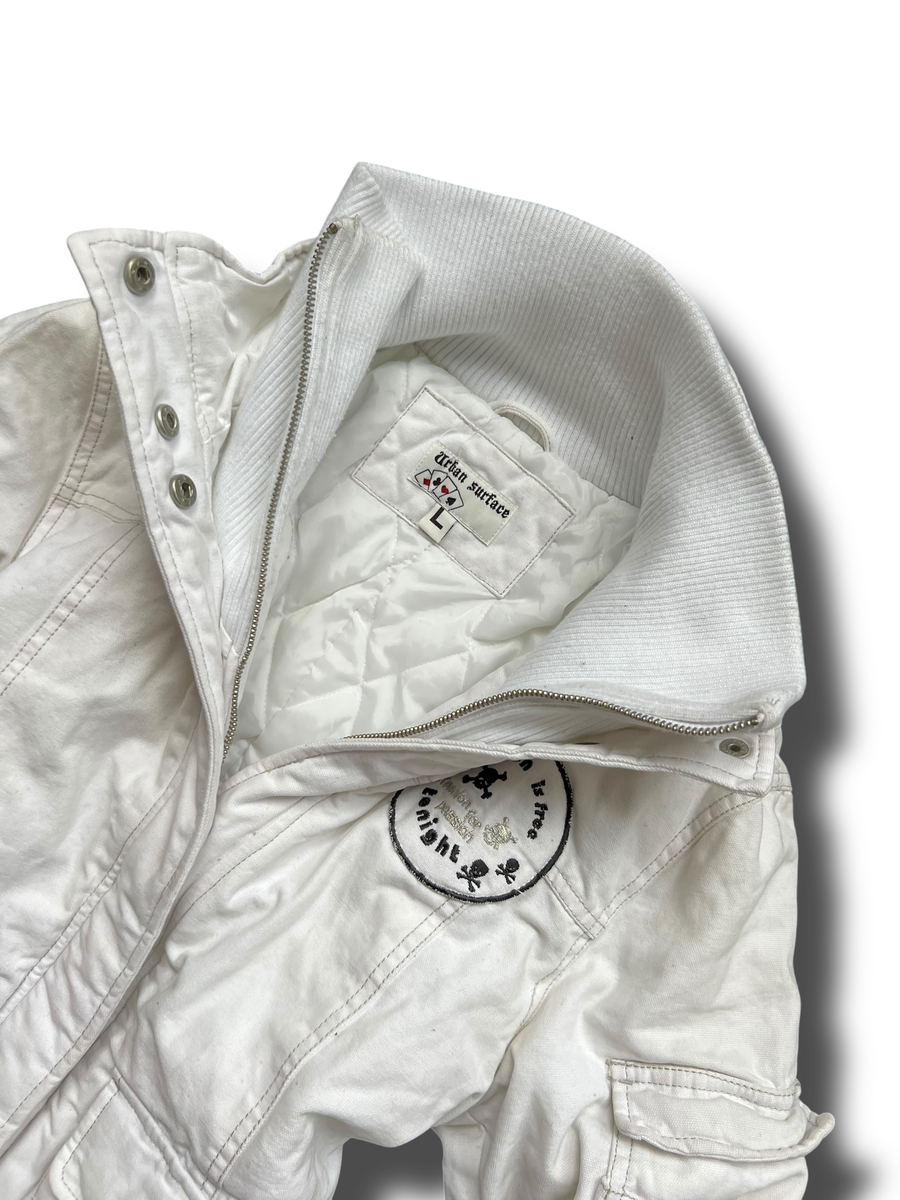 Vintage Y2k urban surface dámská bunda