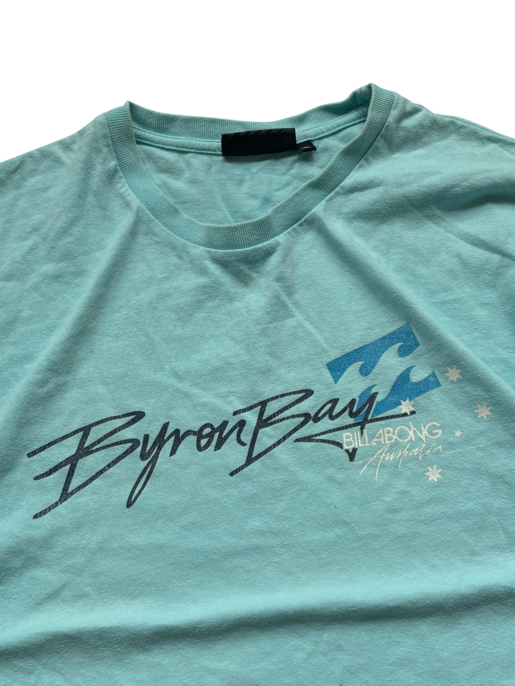 Y2K billabong graphic tričko