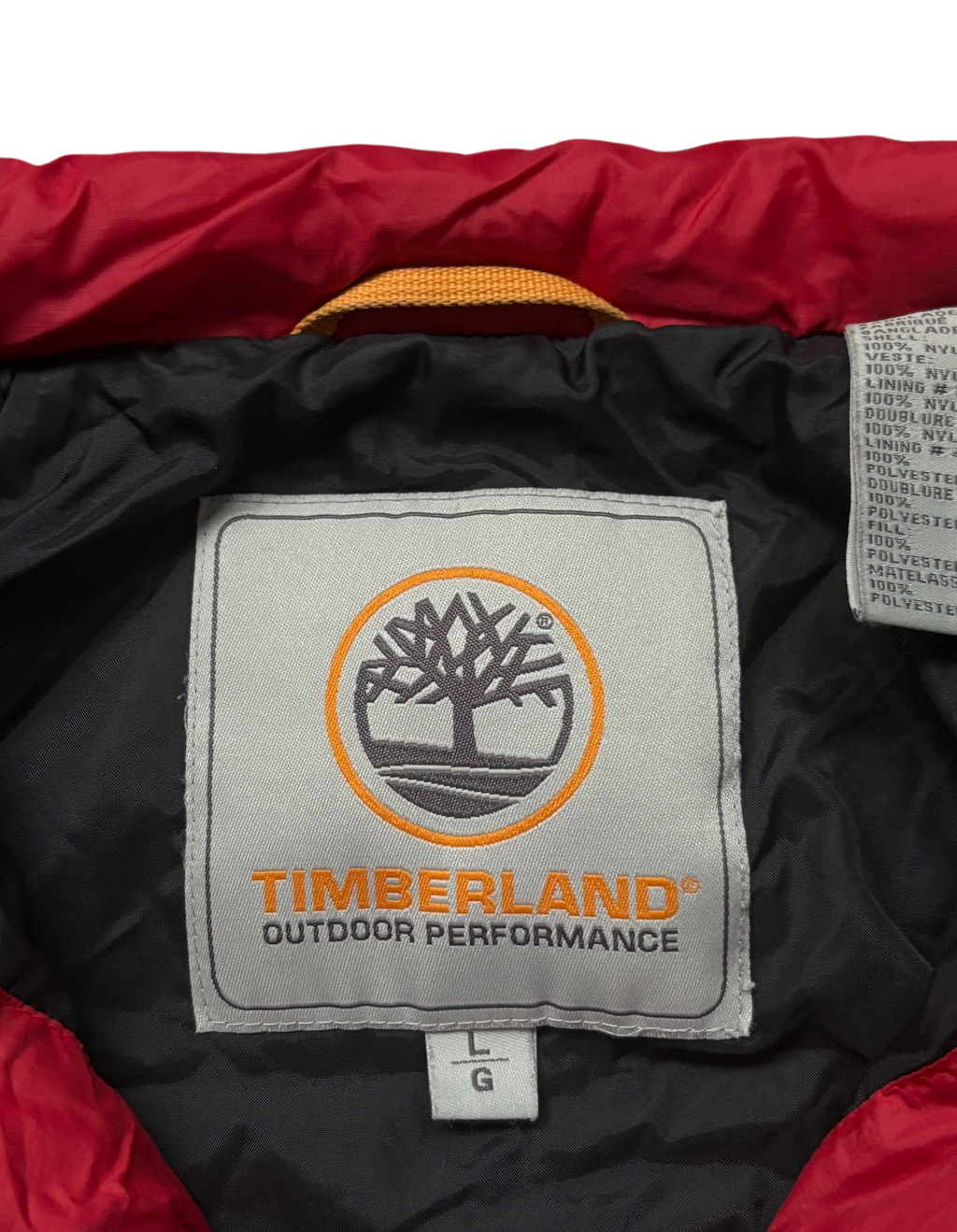 2000s Vitnage Timberland puffer zimní péřová bunda