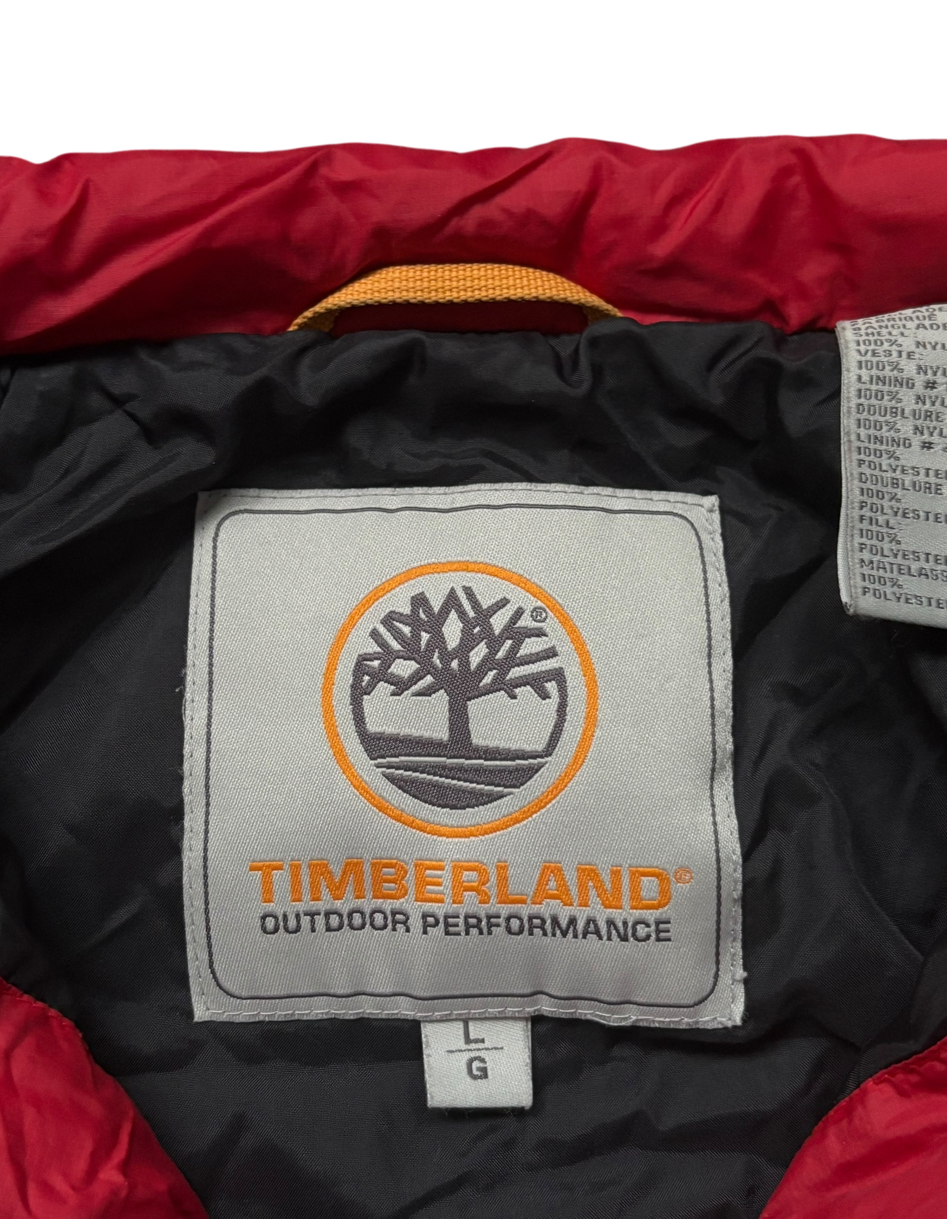 2000s Vitnage Timberland puffer zimní péřová bunda