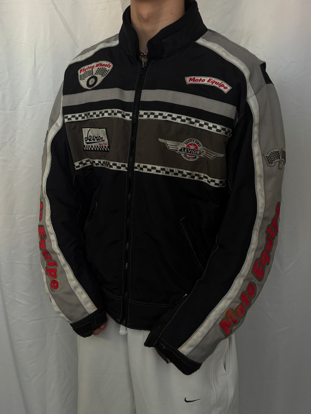 Vintage motorkářská bunda