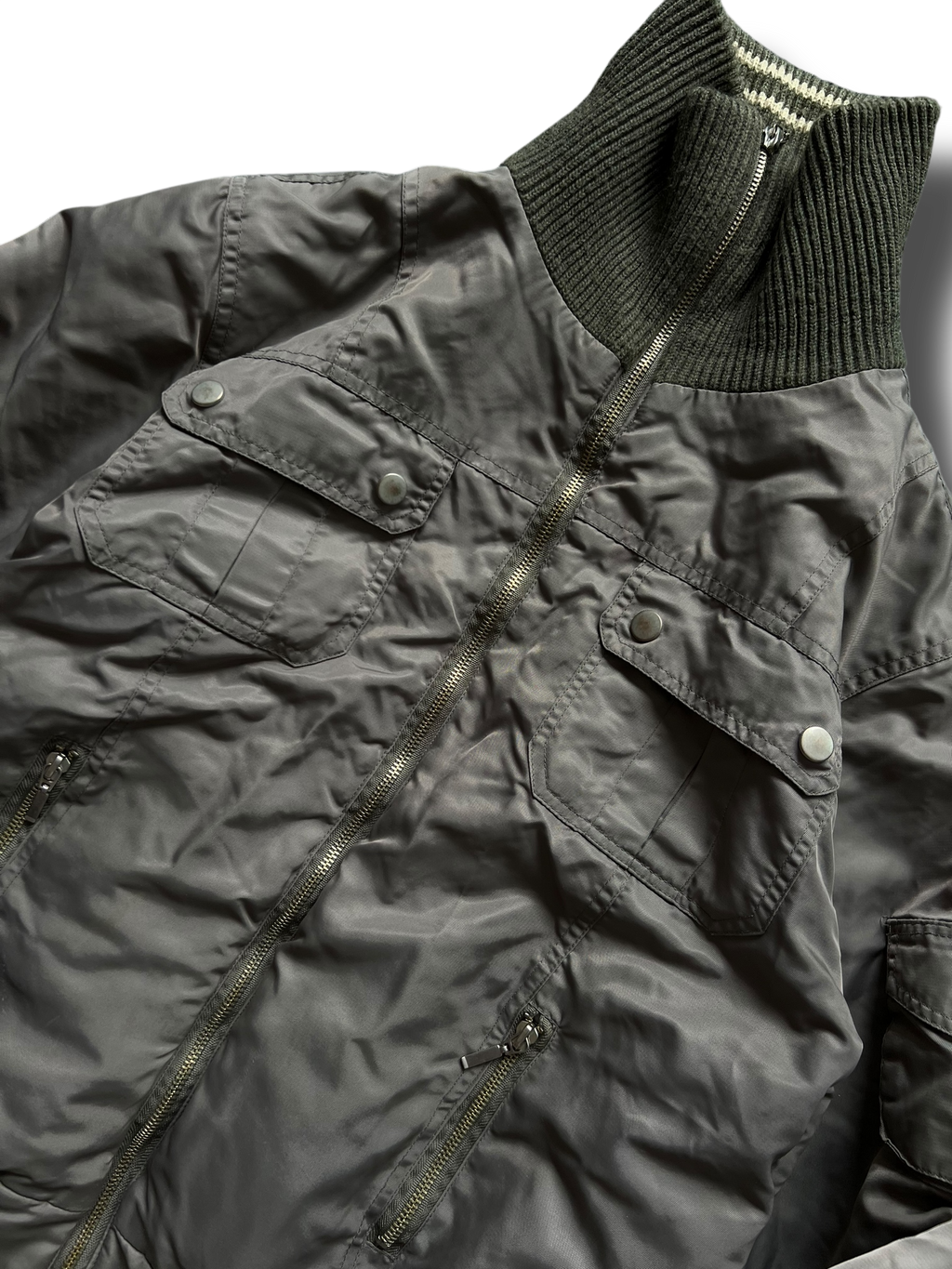 Y2k dámská bomber bunda