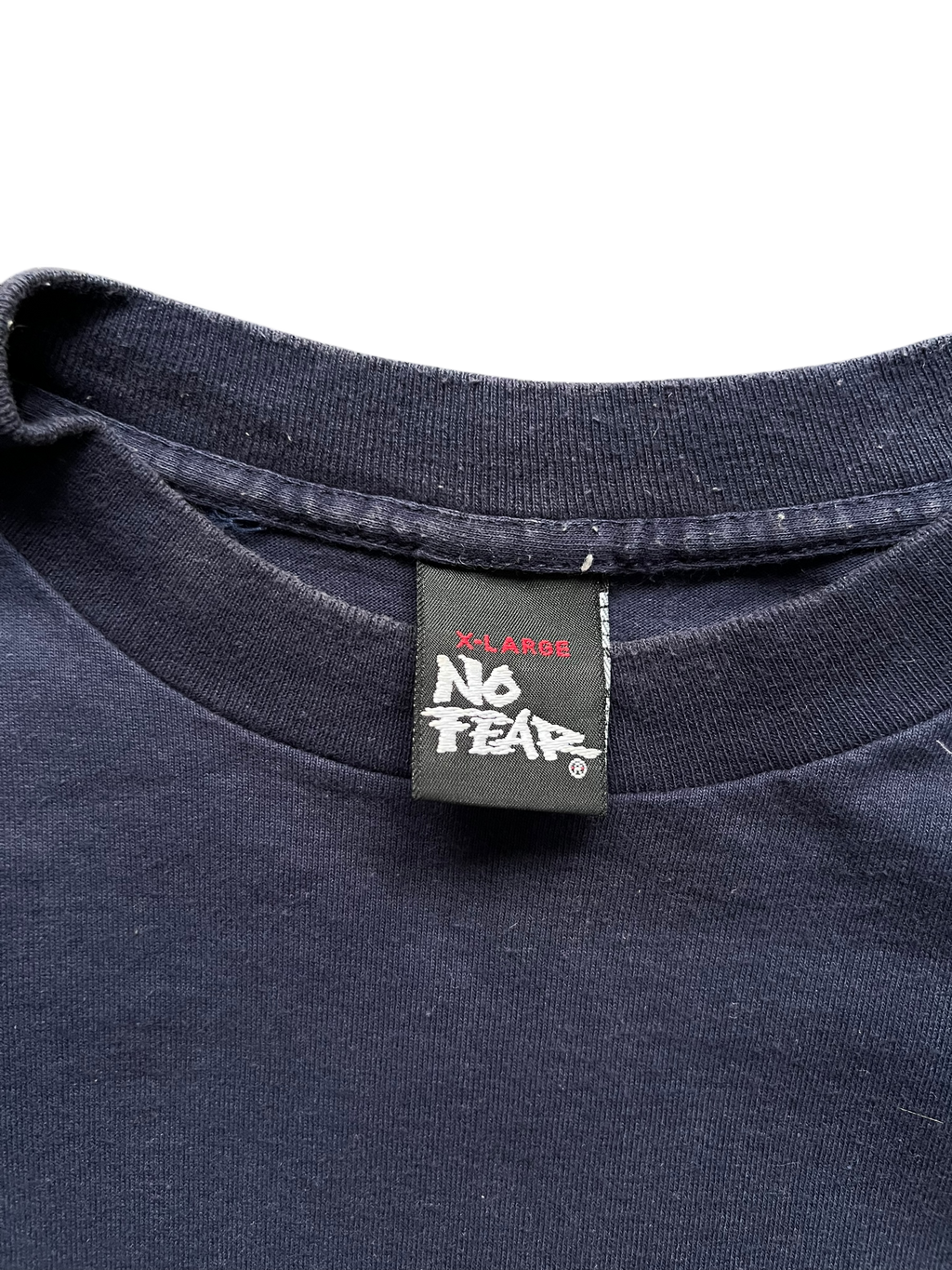 90s graphic Y2k No Fear rare triko