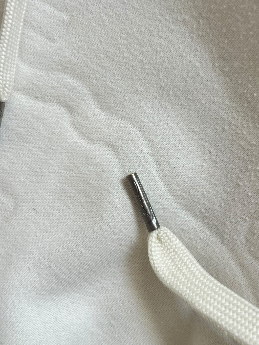 Vintage 90s rare Y2k heavy cotton creamy Karl Kani hoodie