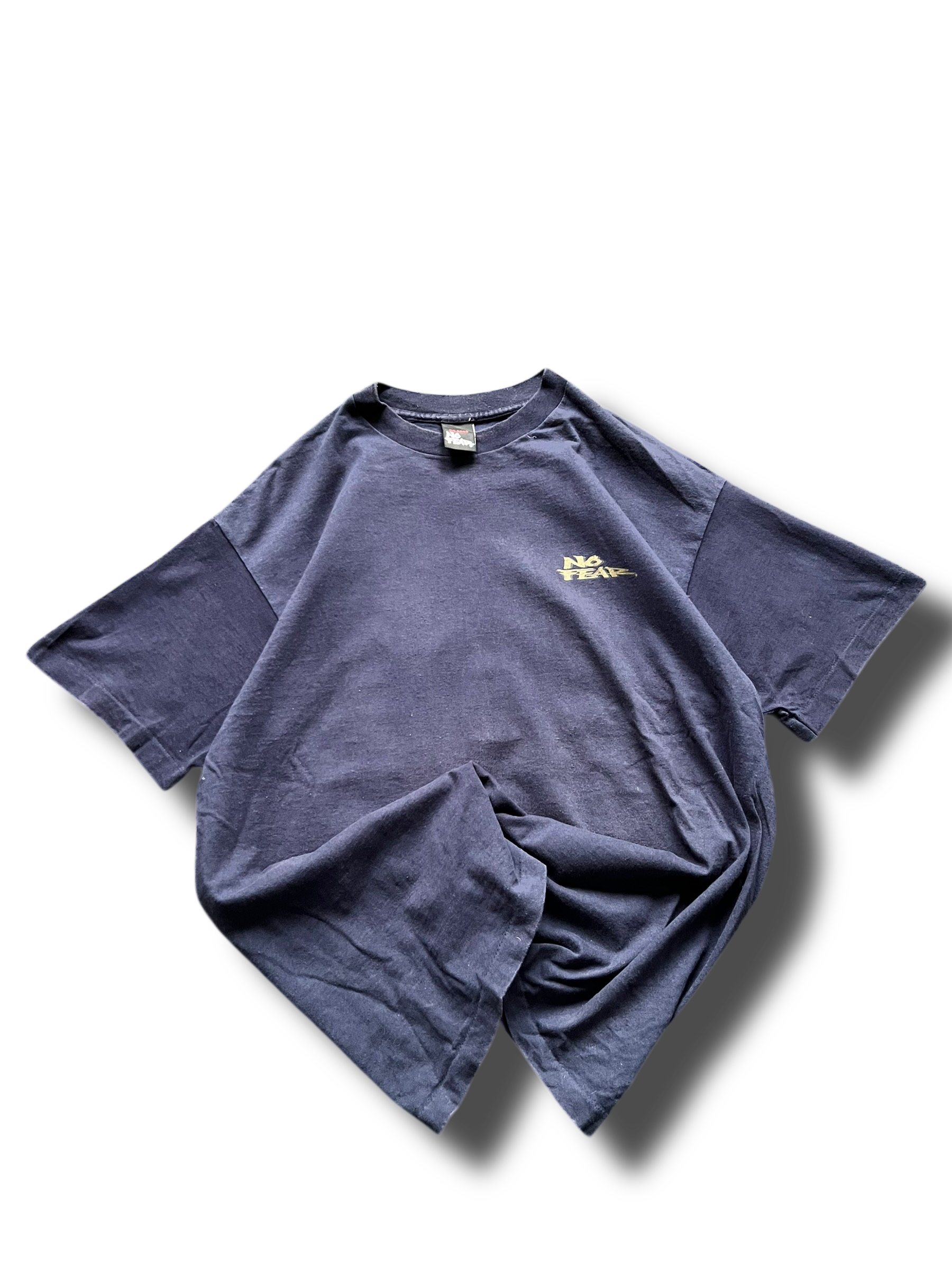 90s graphic Y2k No Fear rare triko