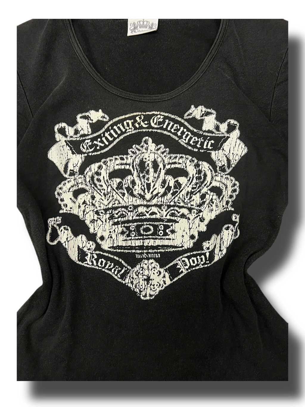 Vintage graphic girly Madonna top