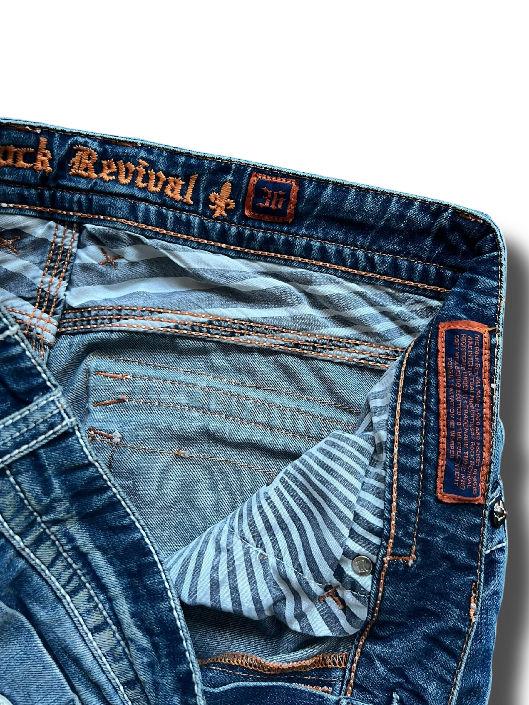 Vintage Rock Revival jeans