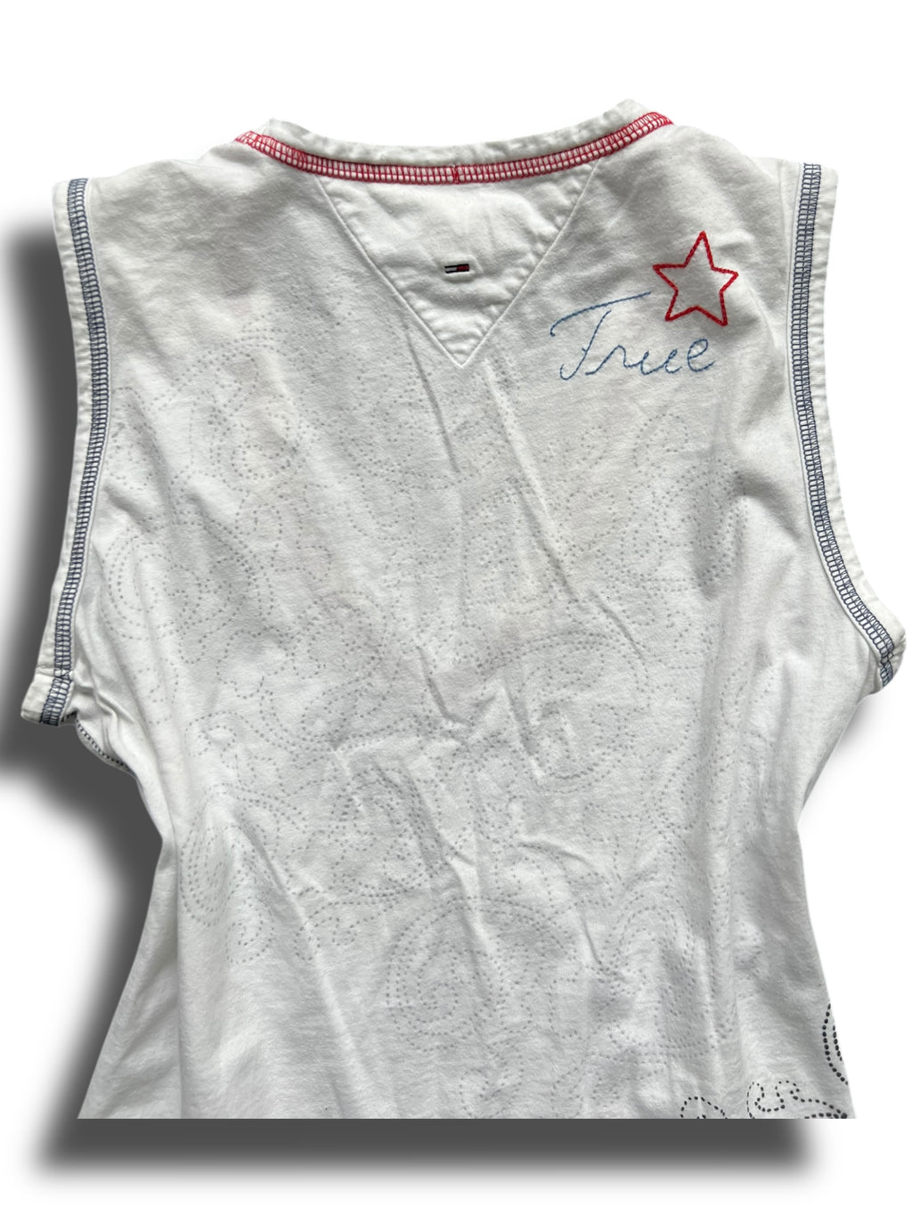 Vintage 00s Y2K girly Tommy hilfinger top