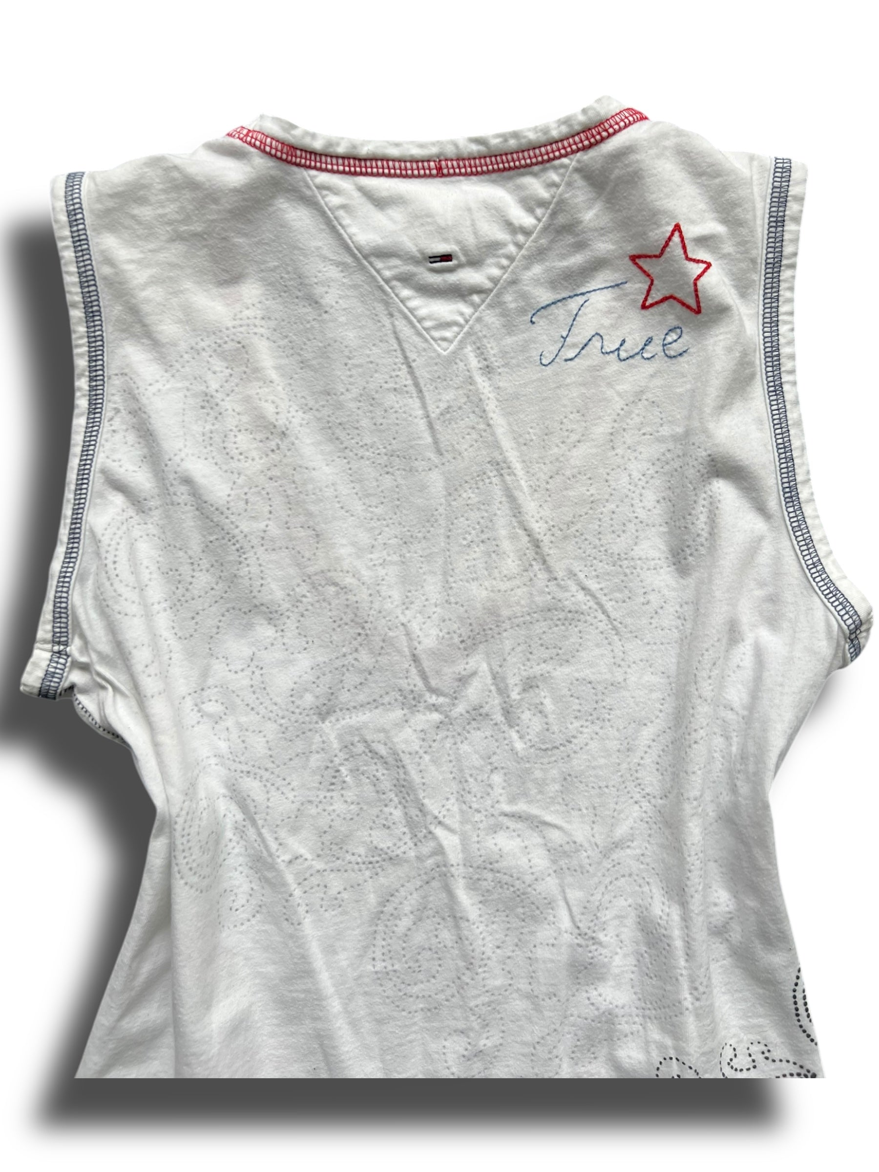 Vintage 00s Y2K girly Tommy hilfinger top